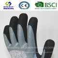 Gants de sécurité en caoutchouc nitrile doux trempé 13G Hppe / Glass Fiber Liner